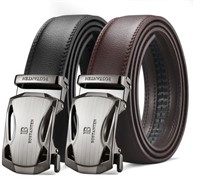 NEW $35 (41") Two-Pack Leather Belt