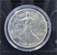 1986 American Walking Liberty 1 oz. Silver dollar