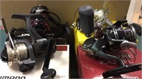 Lot of 4 Spinning Reels
