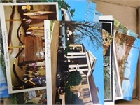 Box of 78 newer postcards: Covered Bridge -