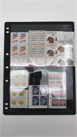 Unused Love Stamps Assorted Designs Face Value =