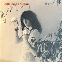 Patti Smith Autographed Album Cover