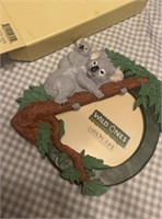 C11) NEW koala wild ones picture frame no issues