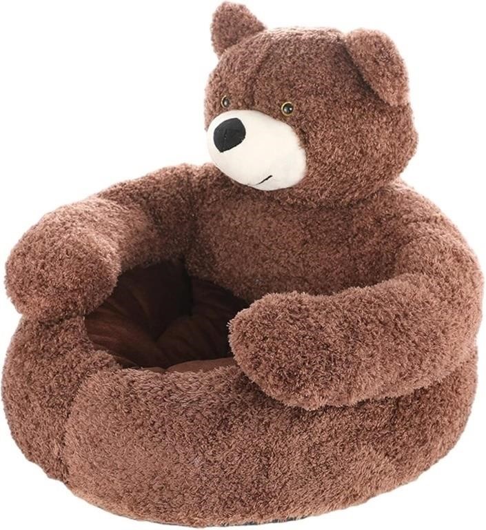 Soft Dog Bed, Dog Cuddler Bed Cute Bear Hug Design