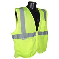 (2)Radians High Vis Self Extinguishing Vest Sz XL