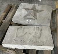 Tony Bennet Concrete Star.