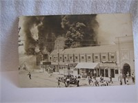 Deming NEW MEXICO RP c1910 FIRE at MOVIE THEATER