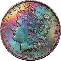 $1 1885-O  PCGS MS66+ CAC NORTHERN LIGHTS