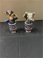 1976 Elephant & Donkey Decanters