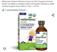 MSRP $14 Kids Elderberry Syrup