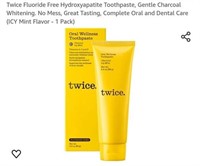 MSRP $12 Twice Toothpaste