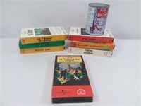5 cassettes vidéos/VHS de collection TIntin