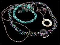 Glass Beaded Jewelry - Necklaces & Bracelet