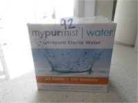 my purmist steril water