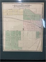 1887 Map Watertown Wi 3rd Ward