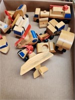 Small Wooden Toy Lot