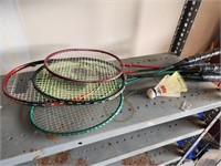 Badminton Racquets Set of 5