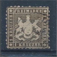 GERMANY WURTTEMBERG #30 USED AVE-FINE