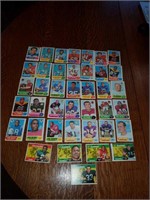 40 Topps 1968 Football cards