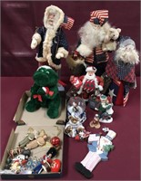 Christmas Ornaments and Dolls