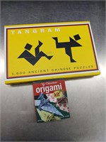 Tangram puzzle  & Origami Kit