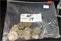 Assorted Lot of Foreign Coins-