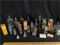 vintage bottle lot
