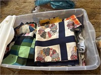 Tote of fabric