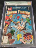 DC comics Super friends #14   4.0 grading, case ha