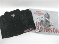 Two Harley Davidson Shirts
