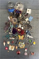 Large Assortment of Misc Jewelry & others