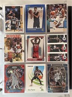 Lot of 9 NBA Basketball Prizm, Color, Rookies