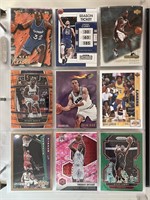 Lot of 9 NBA Basketball Prizm, Color, Rookies