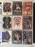 Lot of 9 NBA Basketball Prizm, Color, Rookies