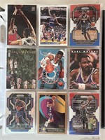 Lot of 9 NBA Basketball Prizm, Color, Rookies