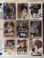 Lot of 9 NBA Basketball Prizm, Color, Rookies