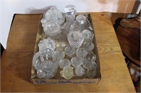 Box of crystal and glass
