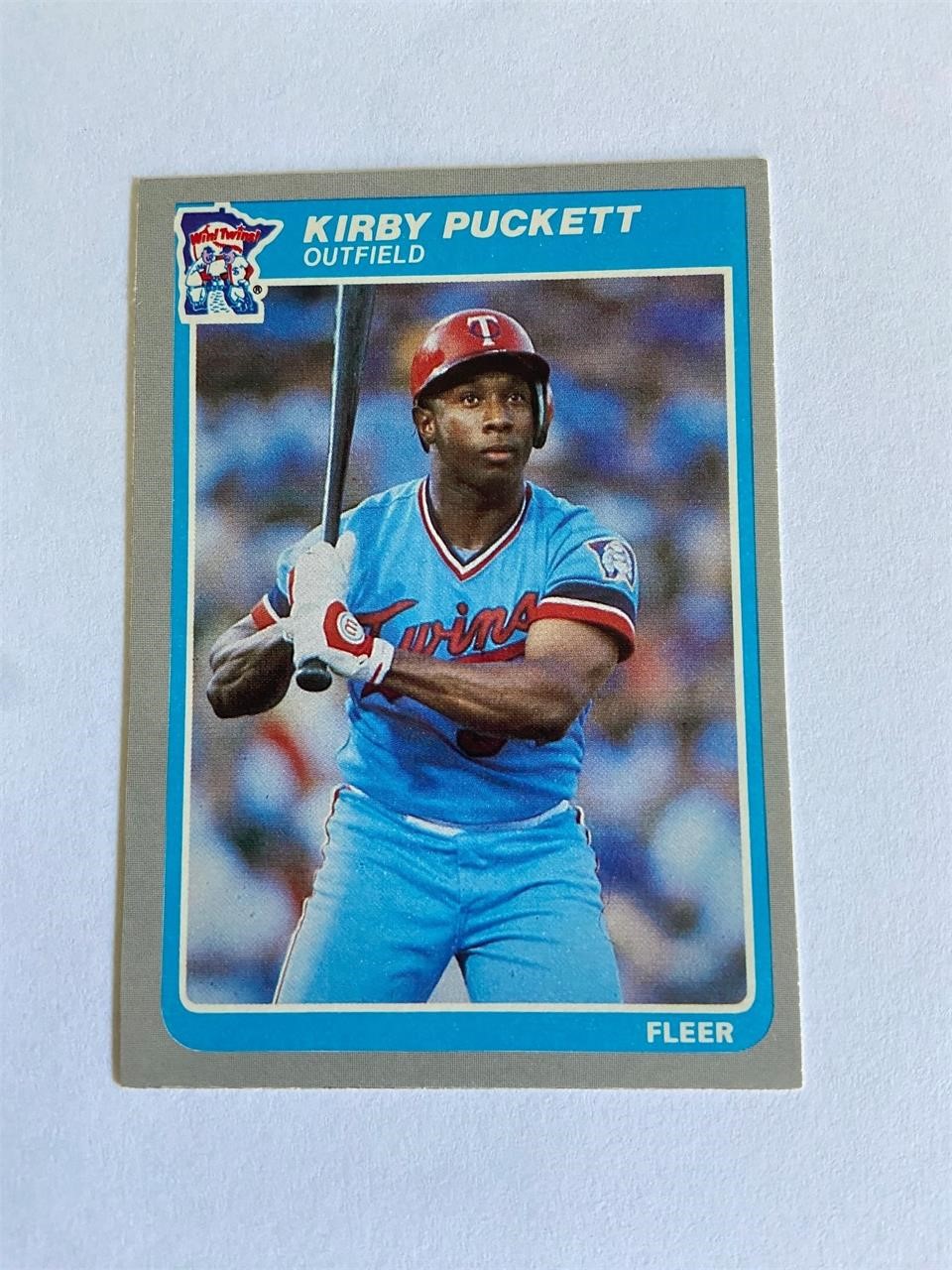 Kirby Puckett FLEER Rookie Card MINT