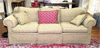 Custom Upholstered Sofa with Down Filled