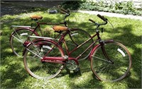 Matching Vintage Free Spirit Mens & Women’s Bikes