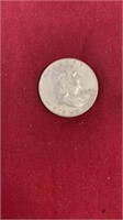 1960 FRANKLIN SILVER HALF DOLLAR