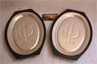 Steak Plates w/Removable Inserts (2)