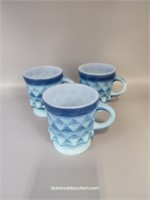 3 Fire King Cups