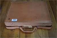 Hartmann Leather Briefcase, Combination Lock