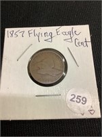 1857 Flying Eagle Cent