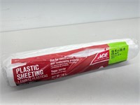 4Mil Plastic Sheeting 15'x25'