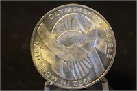 1972 Germany 10 Mark Silver Coin