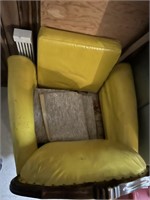 Yellow Chair ** Needs Repair