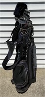Sports Trek Golf Bag With Assorted Clubs