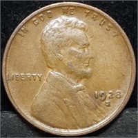 1928-S Lincoln Wheat Cent Nice